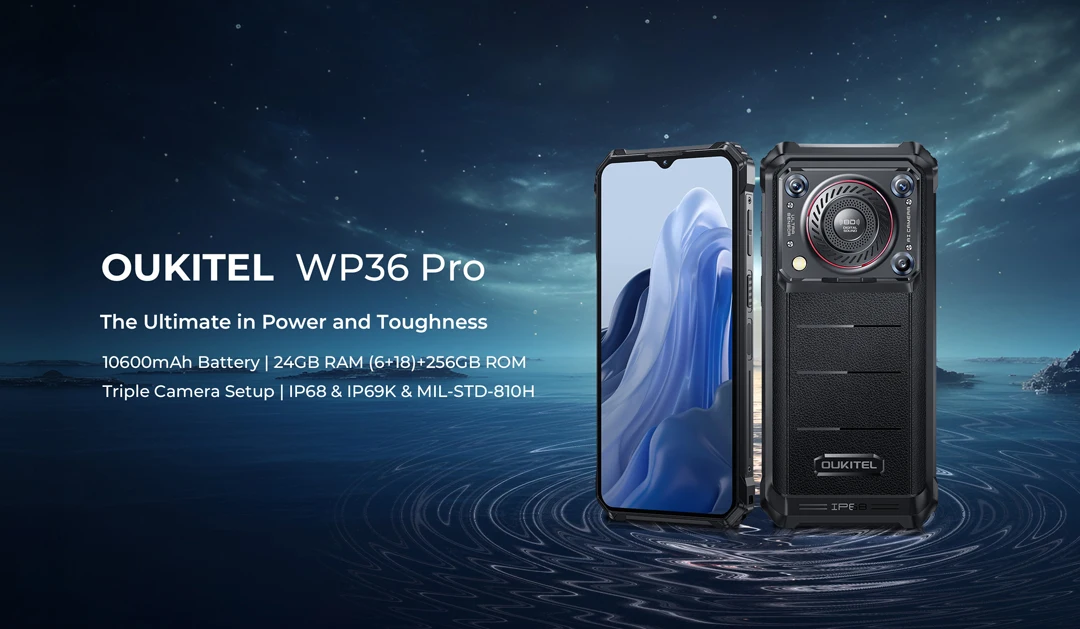 Oukitel Wp36 Pro Rugged Smartphone 6.5